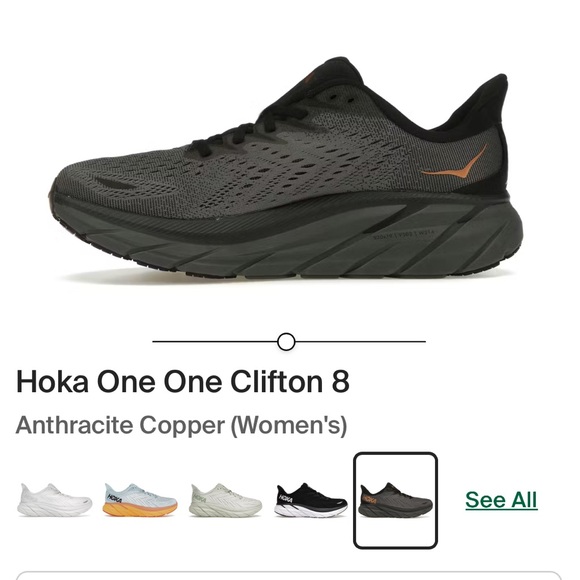 HOKA Clifton 8 Brand New in Box Running Shoes - Picture 2 of 6